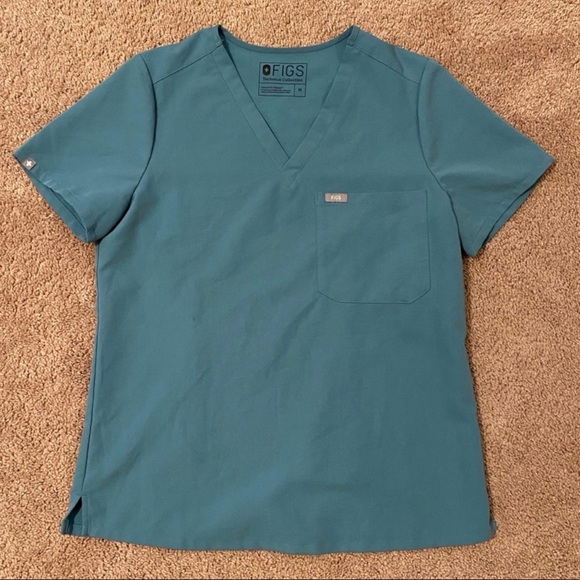 Figs Hydrogreen Scrub Top - Picture 1 of 2
